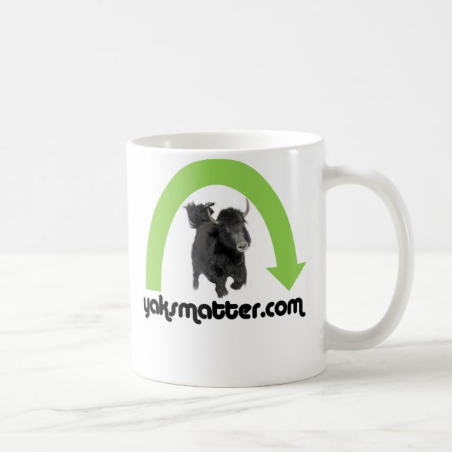 Mug arc-en-ciel vert (Droite)