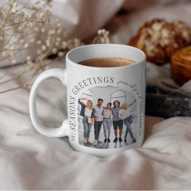 Mug Arc moderne affaires photo Noël (Créateur téléchargé)