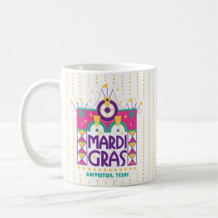Mug Arche de Mardi Gras, Galveston, Texas
