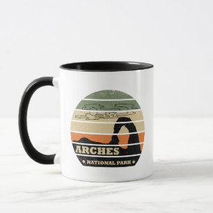Mug Arches Parc National Utah Delicate Arch vintage