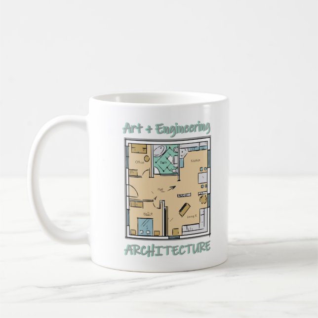 Mug architect coffee (Gauche)