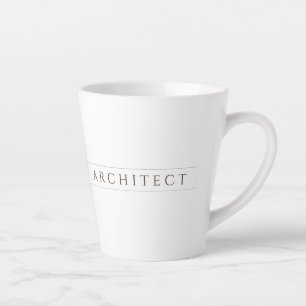 Mug ARCHITECT Latte / Sépia