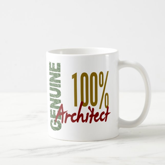 Mug Architecte 100% véritable (Droite)