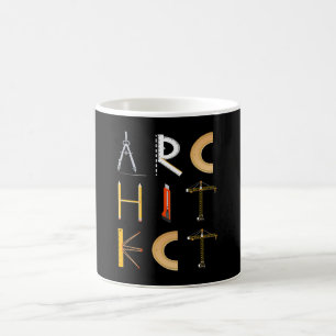 Mug Architecte Cool Nouveautés Paysages Cadeaux Étud