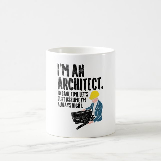 Mug Architecte - Je suis architecte (Centre)