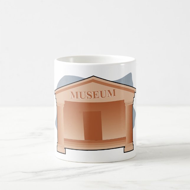 Mug Architecture de musée classique (Créateur téléchargé)