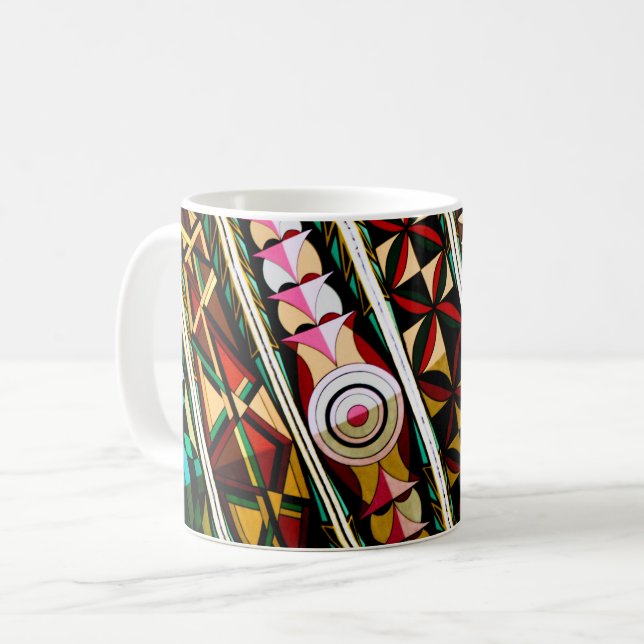 Mug Architecture espagnole colorée (Devant gauche)