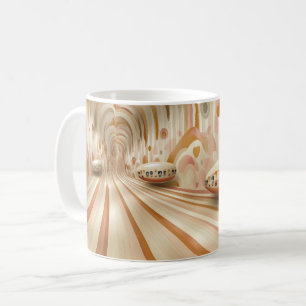 Mug Architecture spatiale futuriste, mélangeant des fo