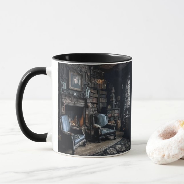 Mug Archives hantées (Avec donut)