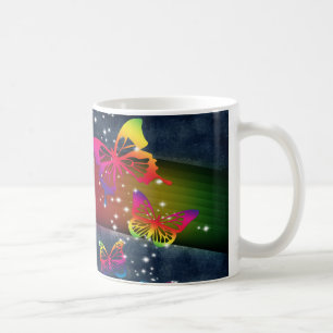 Mug Arcs-en-ciel des papillons n