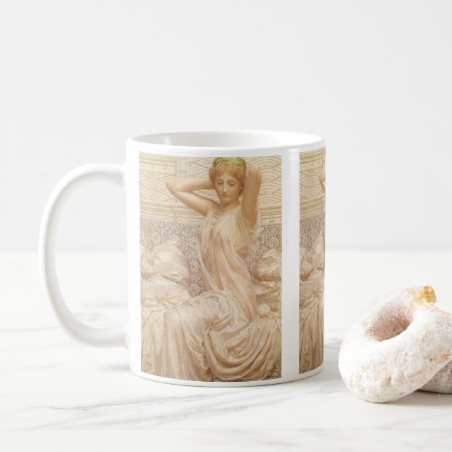 Mug Argent d'Albert Joseph Moore, Beaux-Arts victorien (Avec donut)