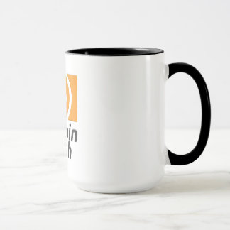 Mug Argent liquide de Bitcoin