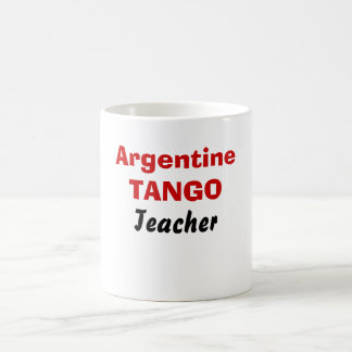 Mug Argentin, TANGO, professeur