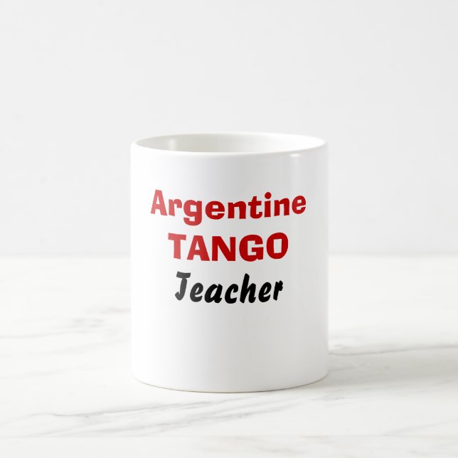 Mug Argentin, TANGO, professeur (Centre)