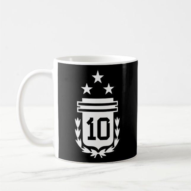 Mug Argentine 3 Étoiles Drapeau argentin trois étoiles (Gauche)