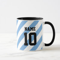 Argentine ventilateur de football personnalisé jer