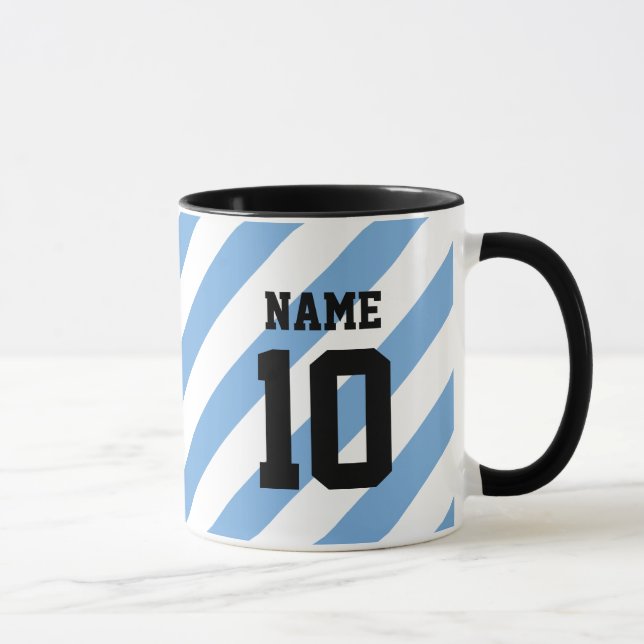 Mug Argentine ventilateur de football personnalisé jer (Droite)