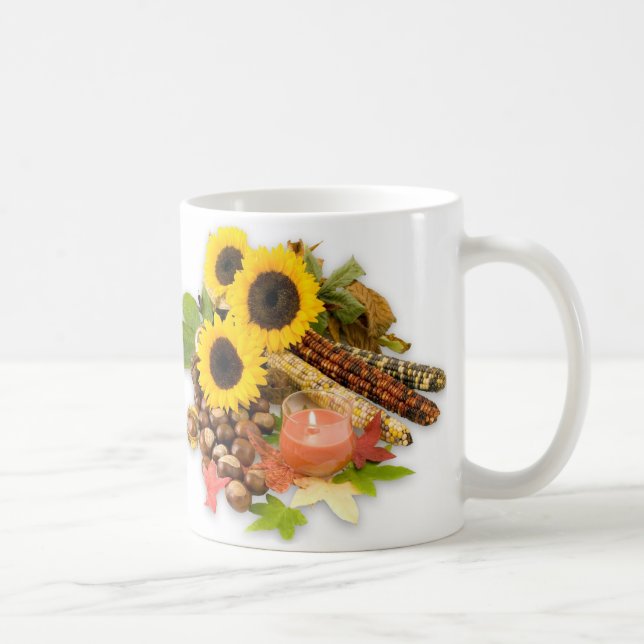 Mug Arguments floraux d'automne (Droite)