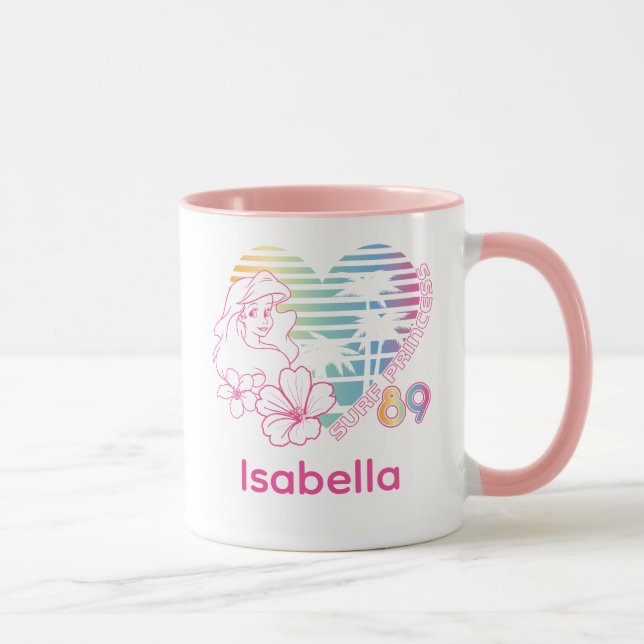 Mug Ariel Surf Princess 89 Tropical Heart (Droite)