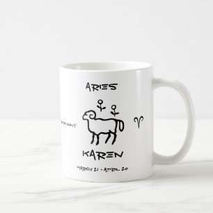 Mug Aries personnalisé