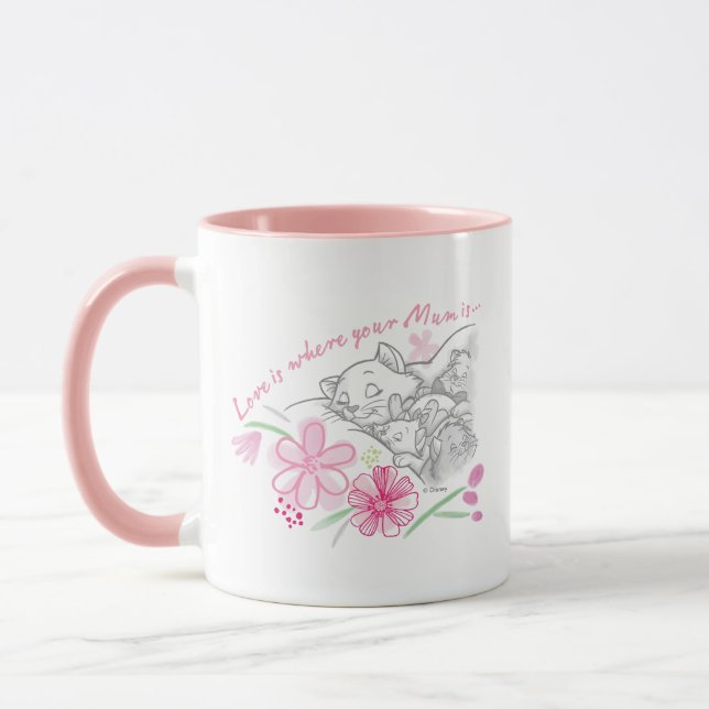 Mug Aristocats | L'Amour, C'Est Là Où Est Ta Mère (Gauche)