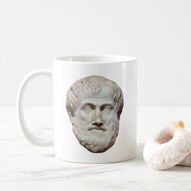 Mug Aristote philosophe grec (Avec donut)