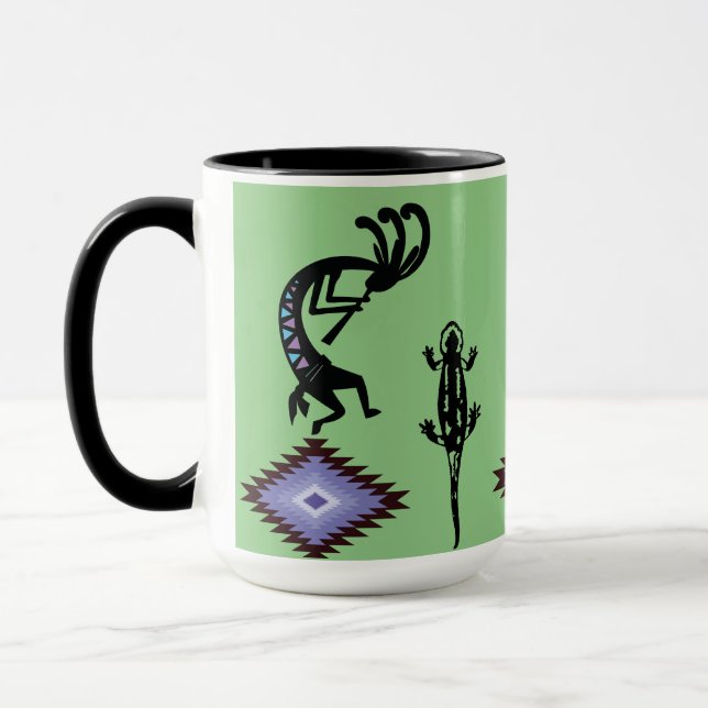 Mug Arizona Désert Sud-ouest Kokopelli (Gauche)