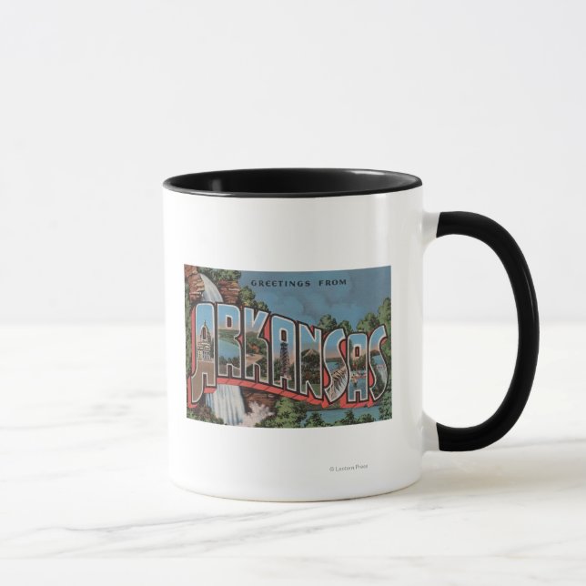 Mug Arkansas (Scène De Cascade) - Grandes Scènes De Le (Droite)