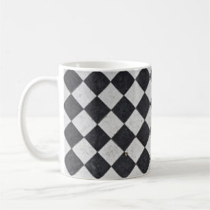 Mug Arlequin noir et blanc