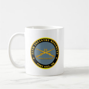 Mug Armée - 25e régiment d'infanterie - Fort Sill, OK