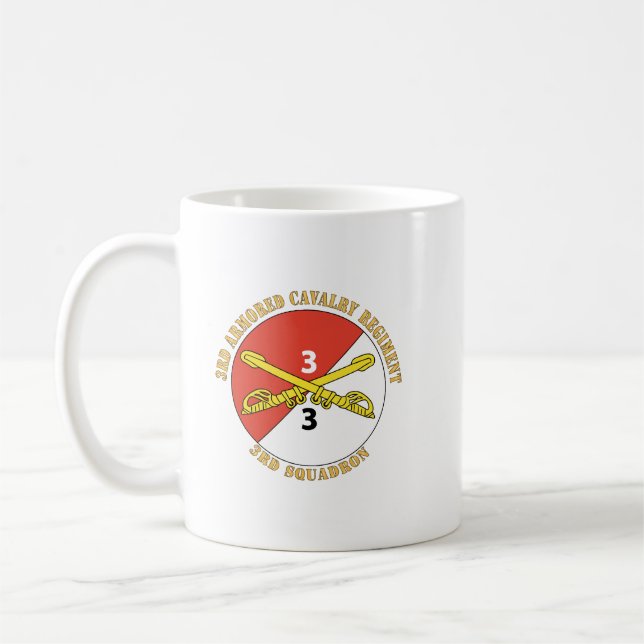 Mug Armée - 3e Escadron - 3e Régiment de cavalerie bli (Gauche)