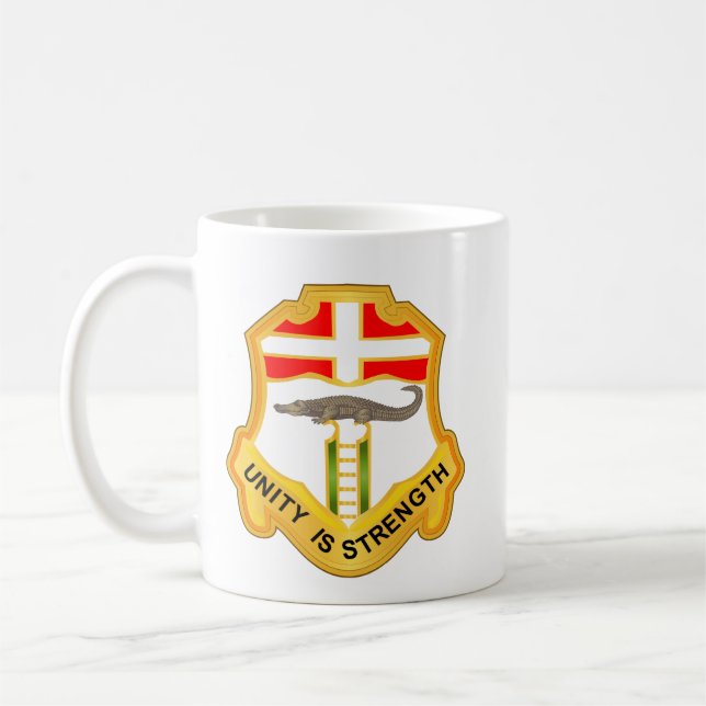 Mug Armée de terre - 6e régiment d'infanterie - texte (Gauche)