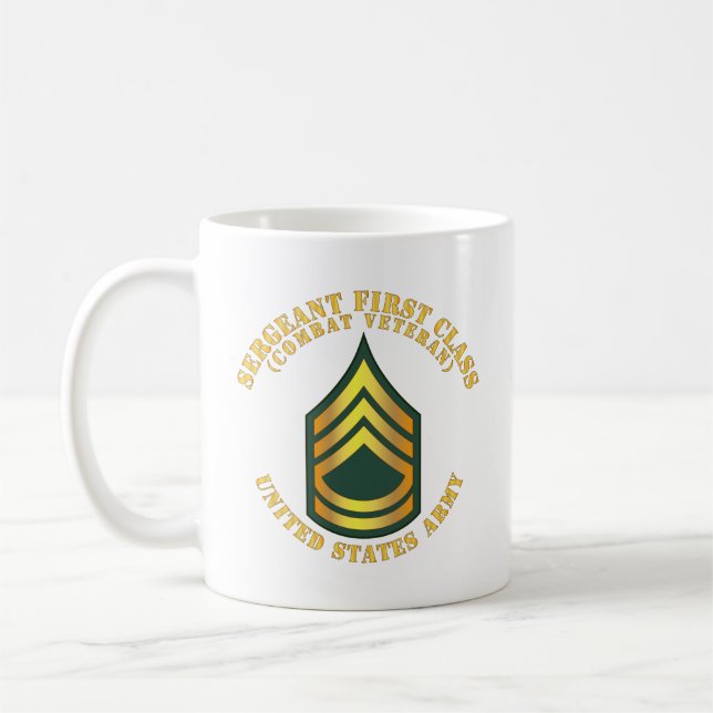 Mug Armée - Sergent de première classe - FC - Vétéran  (Gauche)