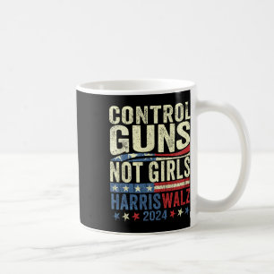 Mug Armes de contrôle et non filles droits des femmes 