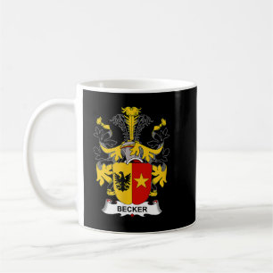 Mug Armoiries de Becker Famille Crest