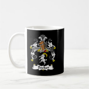 Mug Armoiries de Becker Family Crest Premium 