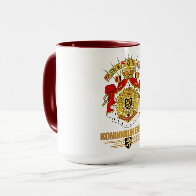 Mug Armoiries de Belgique 2 (Devant gauche)