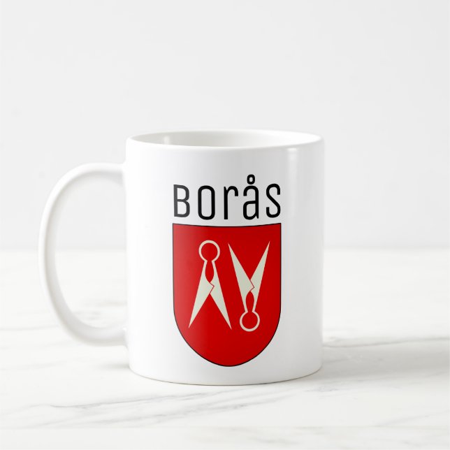 Mug Armoiries de Borås, Suède (Gauche)