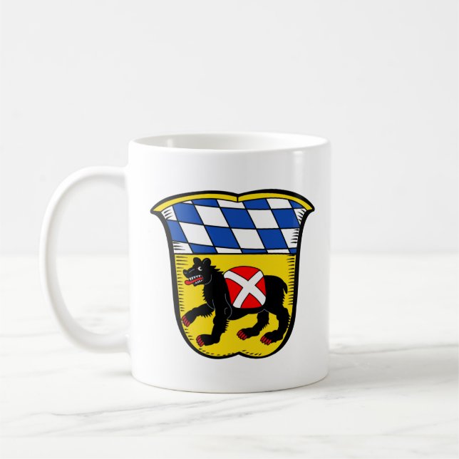 Mug Armoiries de Freising, Allemagne (Gauche)