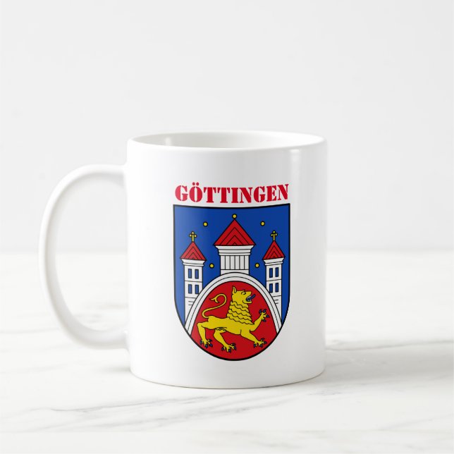 Mug Armoiries de Göttingen, Allemagne (Gauche)