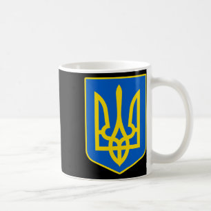 Mug Armoiries de l'Ukraine Montrant la Fierté Ukrainie