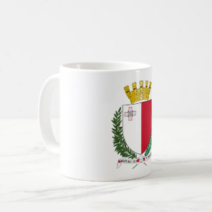 Mug armoiries de Malte symbole emblème drapeau du pays