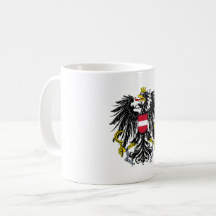 Mug Armoiries de pays Autriche symbole emblème drapeau