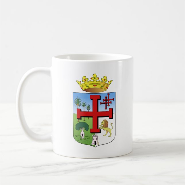 Mug Armoiries de Père Noël Cruz de la Sierra (Bolivie) (Gauche)