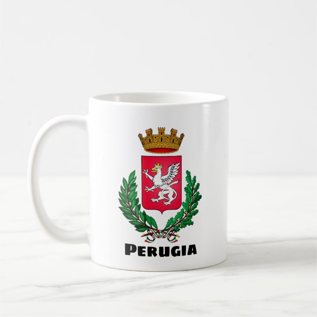 Mug Armoiries de Pérouse, Italie (Gauche)
