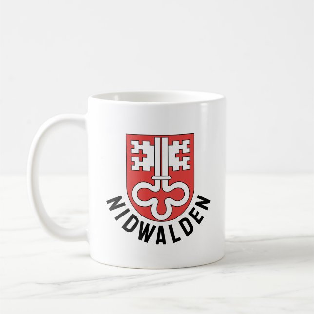 Mug Armoiries du canton de Nidwalden (Gauche)