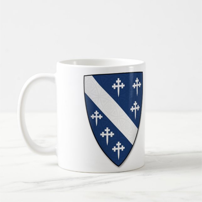Mug Armoiries Du Clan Cheyne D'Écosse (Gauche)