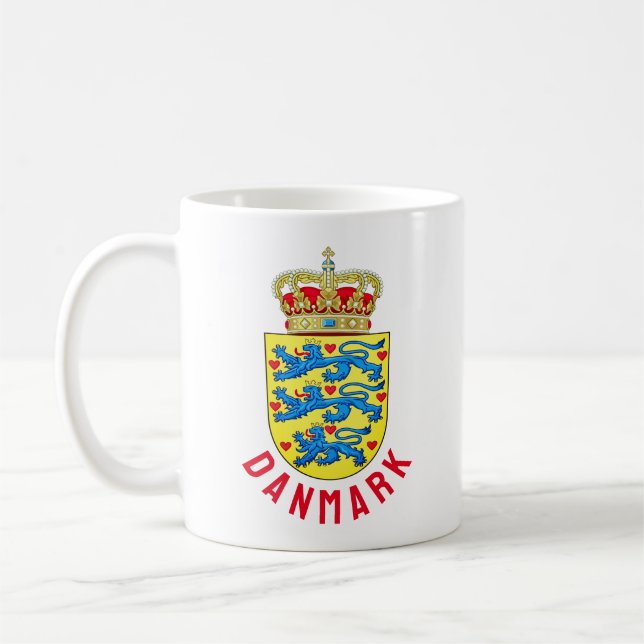 Mug Armoiries du Danemark (Gauche)