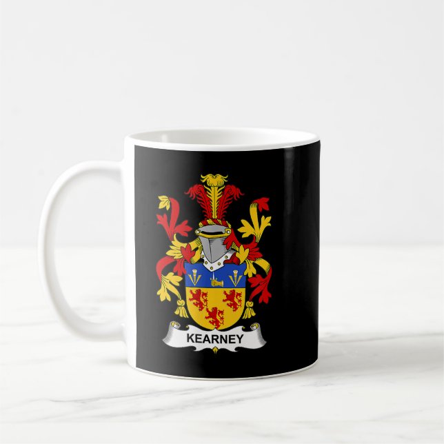 Mug Armoiries du rein Famille Crest  (Gauche)