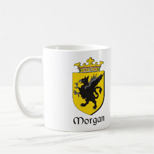 Mug Armoiries irlandaises de Morgan Family Crest Crest